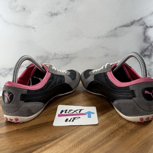 Women’s size 8-Puma Retro Black Pink Low Casual y2k Athletic Shoes Sneakers - Picture 5 of 9